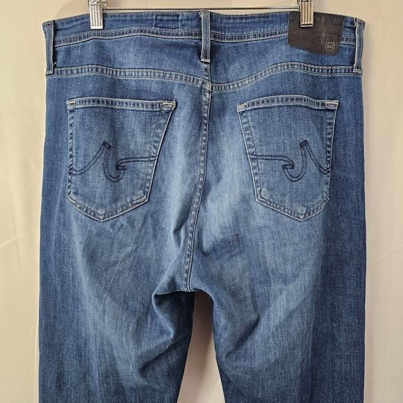AG Adriano Goldschmied Jeans The Ives Modern Athletic Straight Denim 34R 35x29 - Picture 5 of 13